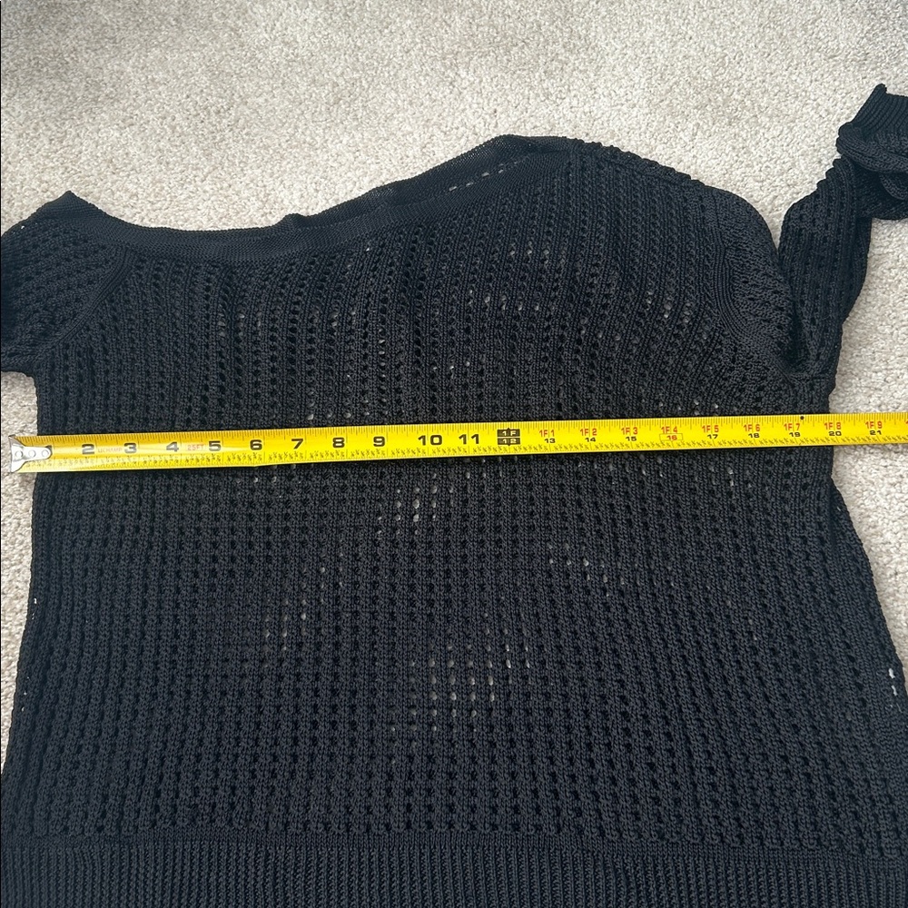 LPA Leo Off-Shoulder Open Knit Sweater - Picture 11 of 13